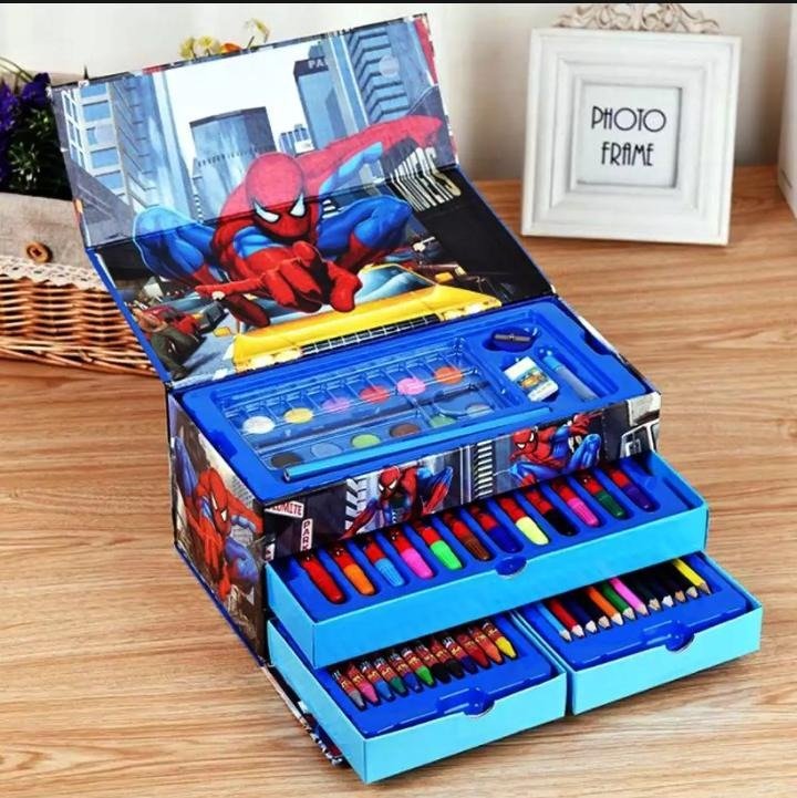 54 Pcs Color Kit Art & Drawing Set for Kids | Stationery & Art 1 54 Pcs Color Kit Art and Drawing Set for Kids
