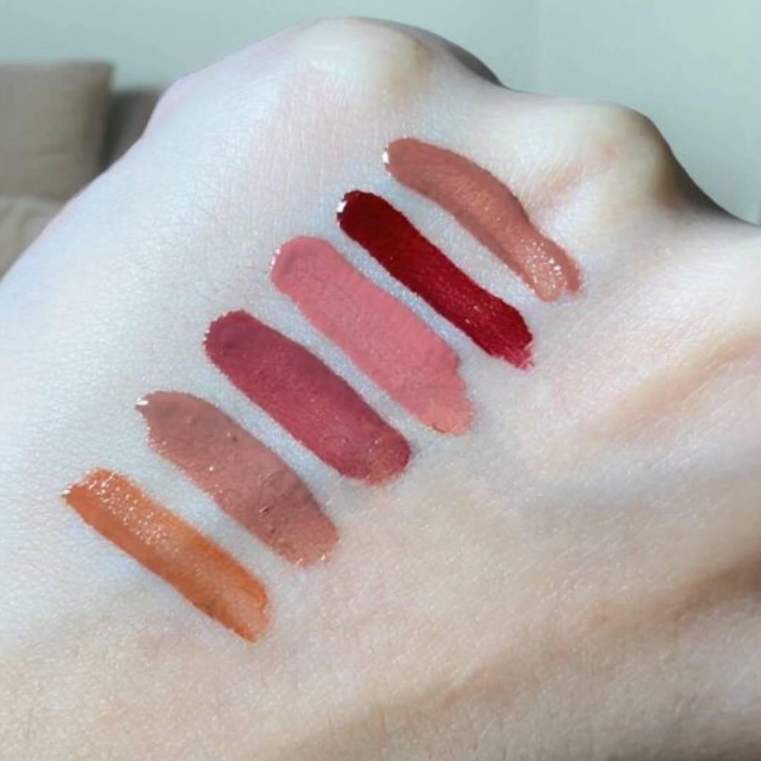 Diamond Velvet Glossy Lip Gloss 6 Pcs Set | Makeup | Lips 6 6 Pcs Lip Gloss Set Diamond Velvet Glossy Shades