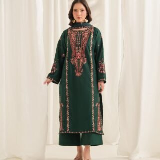 Soha Embroidered 3PC Suit with plazo