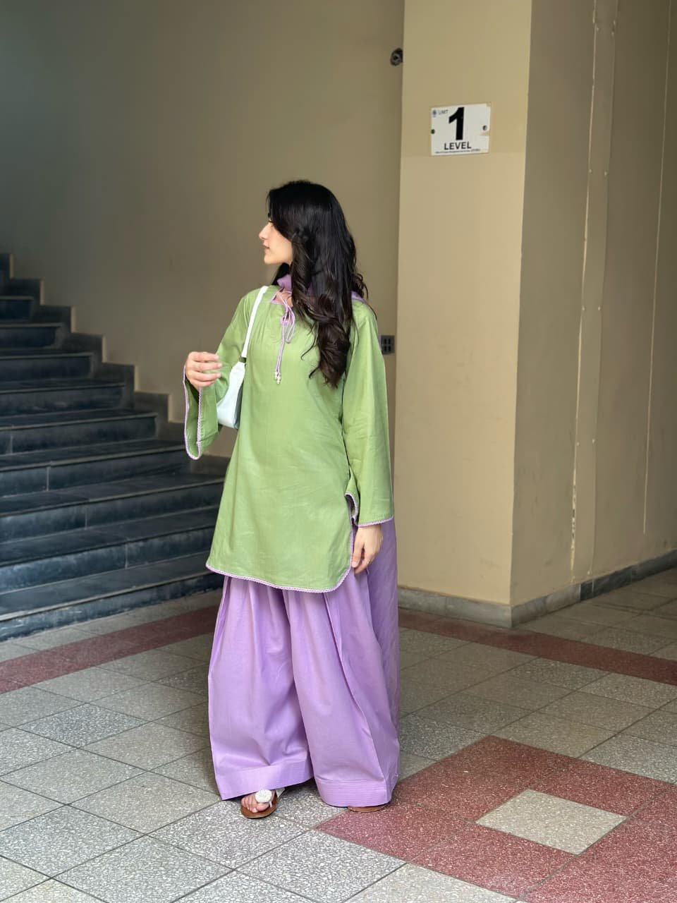 Khas Lawn 3PC Premium Lawn Cotton Suit | Stitched Collection 2 Khas Lawn 3PC Premium Lawn Cotton Suit | Stitched Collection - Image 2