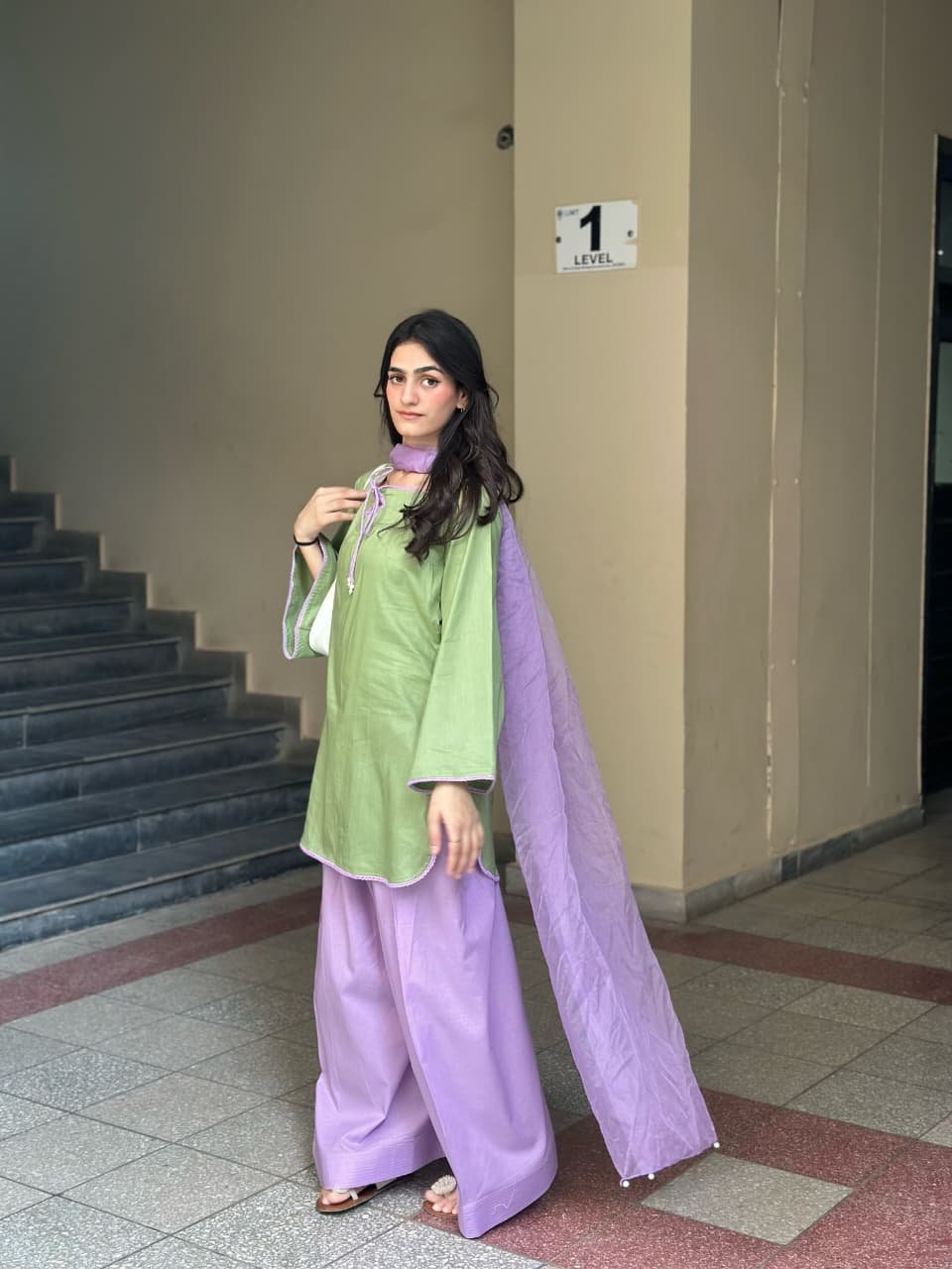 Khas Lawn 3PC Premium Lawn Cotton Suit | Stitched Collection 3 Khas Lawn 3PC Premium Lawn Cotton Suit | Stitched Collection - Image 3
