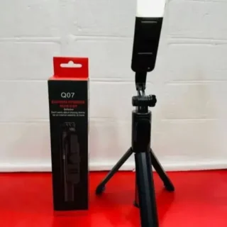 Q07 Bluetooth Selfie Stick 3 in 1 with LED Light