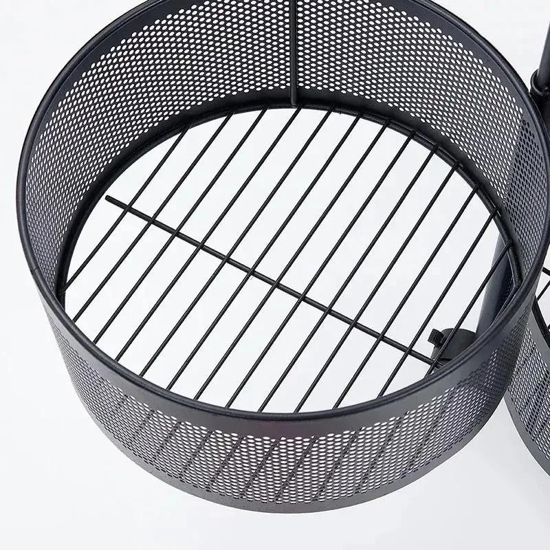 3 Tier Rolling Fruit Basket with Wheels for Kitchen 3 3 Tier Rolling Fruit Basket with Wheels for Kitchen - Image 3